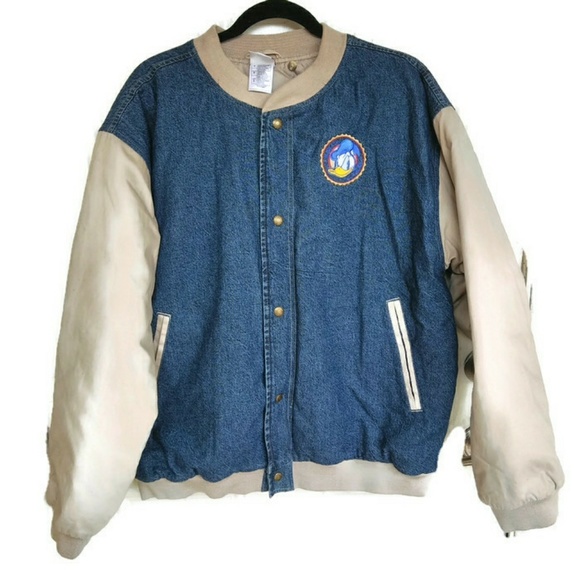 donald duck denim jacket